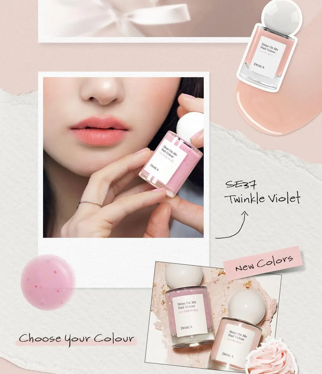 [NEW] 디어에이 샤인 온 미 네일 컬러 37colors 상세페이지 5